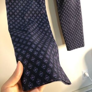 J Crew Toothpick Jean in Geometric Print Pants